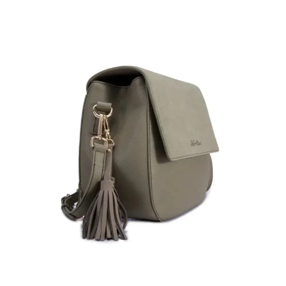 Coco and Kiwi Convertible Mini Austin Satchel in Dusk